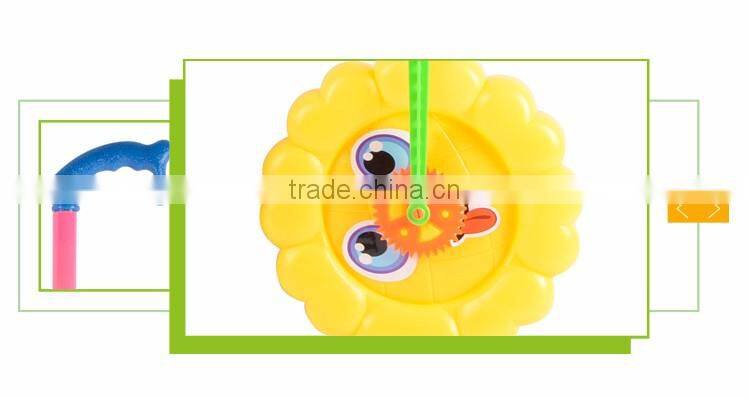 Wholesale kids play shaped set handrim push toys toy with flower