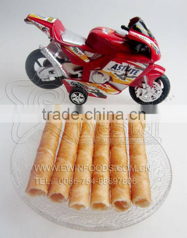 Yummy Egg Roll Cream Biscuit ,Motorcycle Toy
