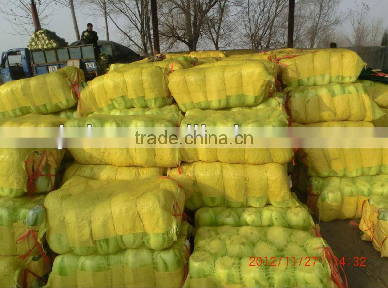 Potato circular mesh bag, vegetable net sacks, China