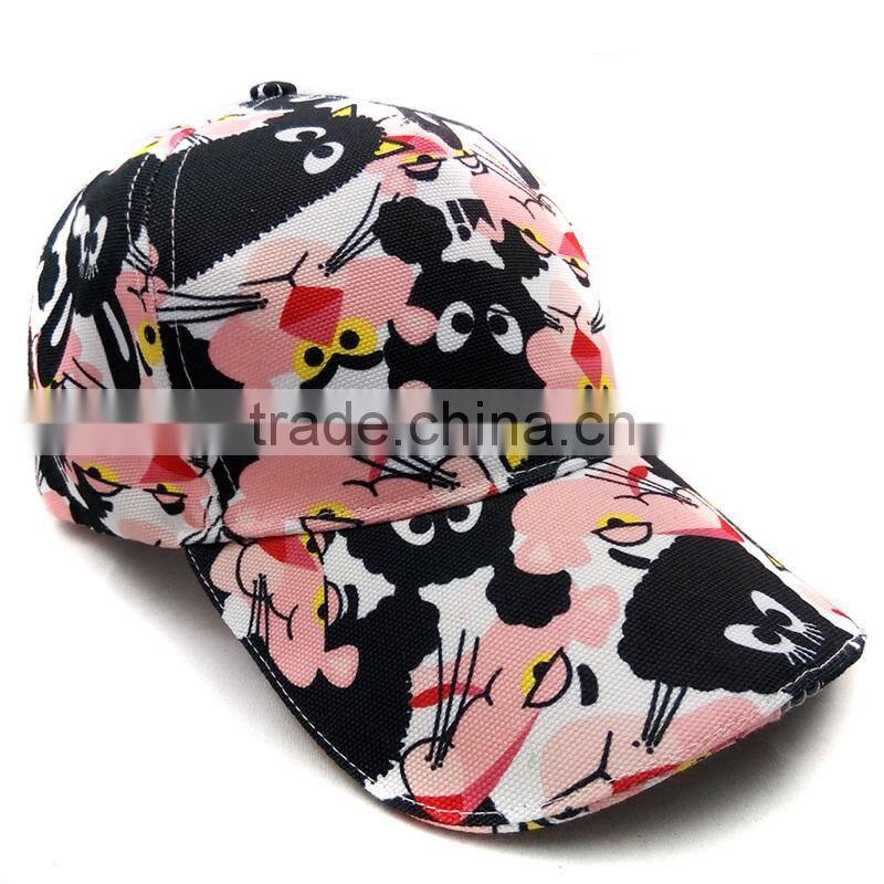 cusotm cheap 6 panel LED baseball caps with without logo