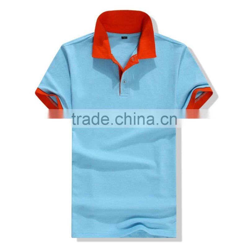 2016 Comfortable work uniform polo shirt For Men Quick Dry Custom Logo Polo T Shirt