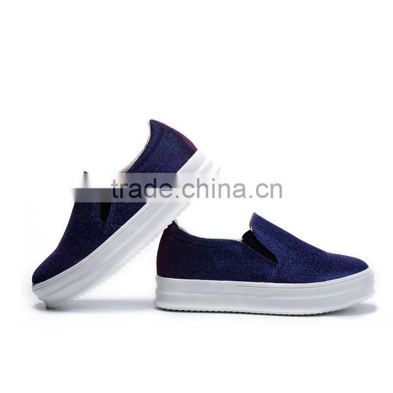 brand name loafers casual shoes women fashion high quality, from china factory casual women shoes sample for female