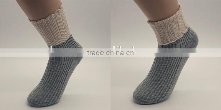 Women wholesale crochet trim boot socks