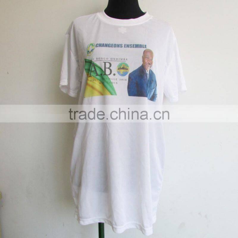 new style new fashion white sheap printing t-shirt