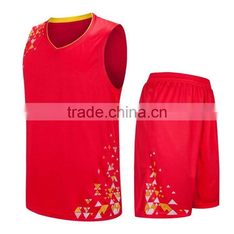 Accepted small order for sample basketball uniform design