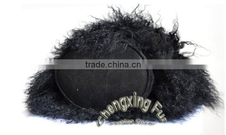 CX-H-04D New Products Mongolian Fur Ladies Elegance Handbags