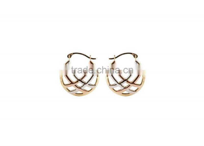Simply Unique Gold Plated Hoop Earrings
