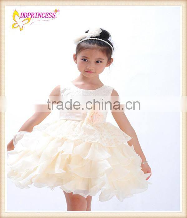 summer girl dress cotton baby girl princesss wear flower children clothes,girl dress for wedding