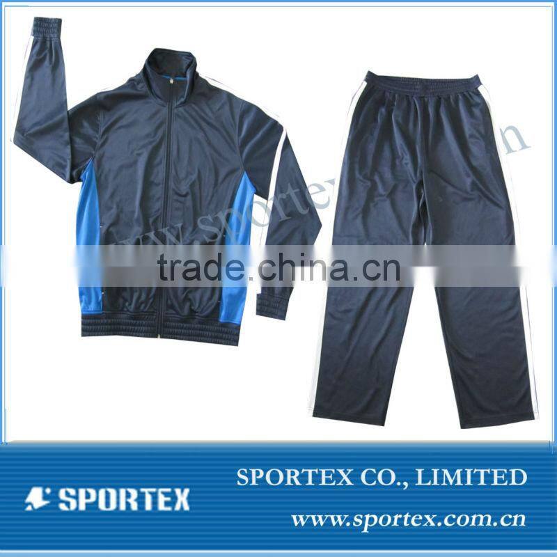 Mens high quality tracksuit/jogging wear/mens training suit