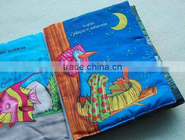 colorful cloth book,educational books