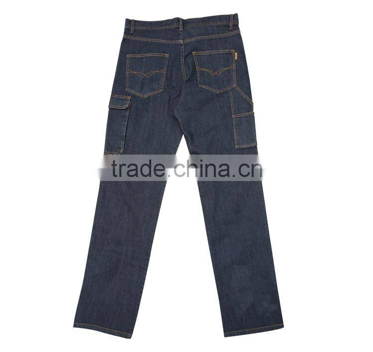 New collection fashion denim jeans mens cargo work trousers
