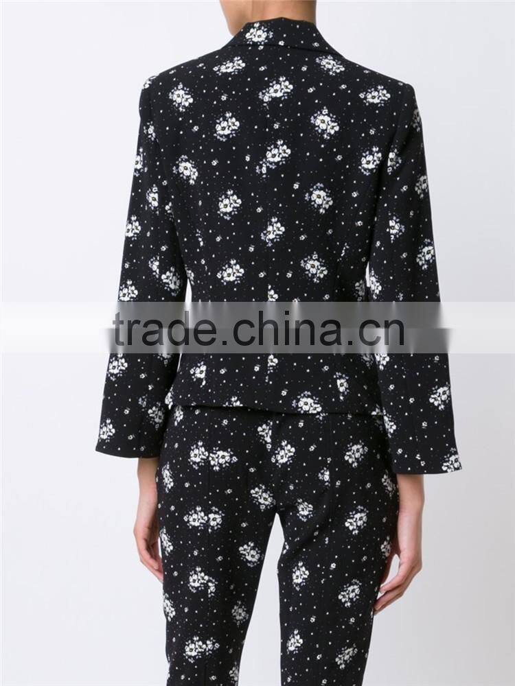 High Quality OEM Service Cheap Price Digital Printing 100% Polyester Women Dust Coat