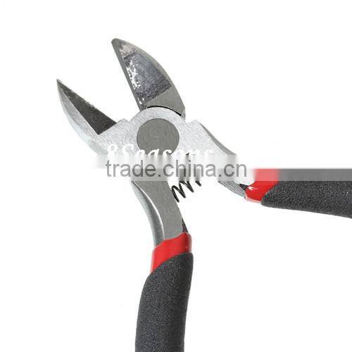 Black Stainless Steel Diagonal Cutting Pliers Jewelry Making Hand Tools