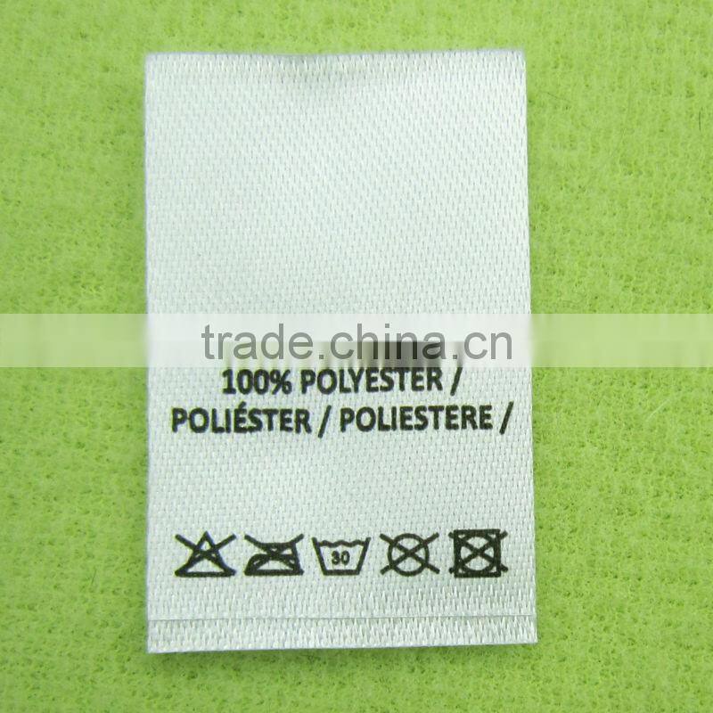 Yiwu hot sale fashion printed clothing label