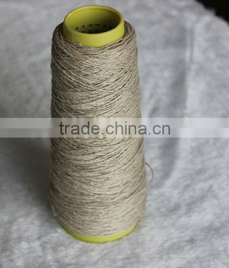 100% 60NM/1 long fiber weft spun Line yarn