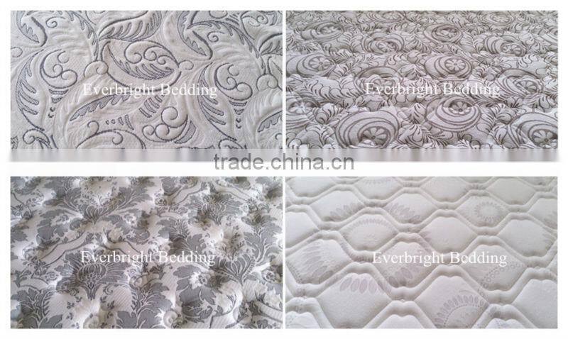 mattress ticking cover jacquard stretch knitted cotton fabric