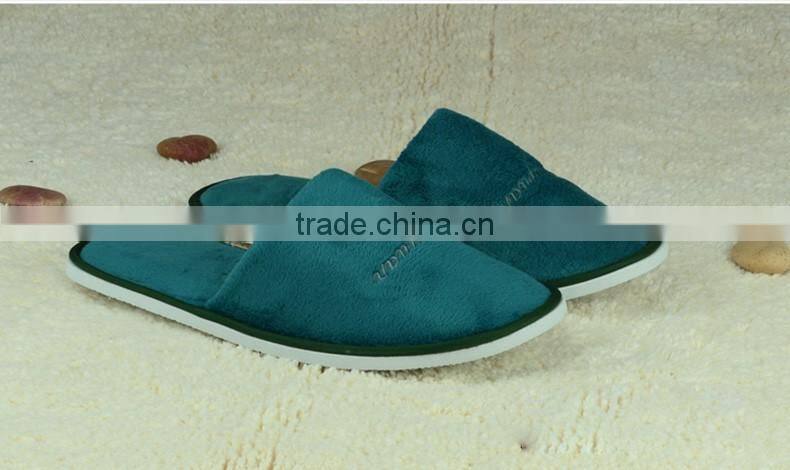 2017 well sales good quality hotel slippers