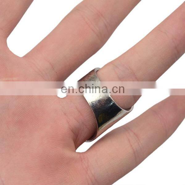 Delicate arrow flower engraved rings fashion sparking rings jewelry