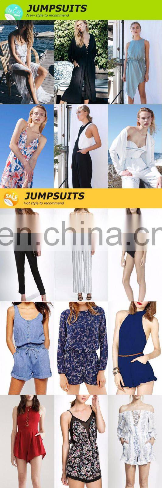 Professional design pants for women halter jumpsuits
