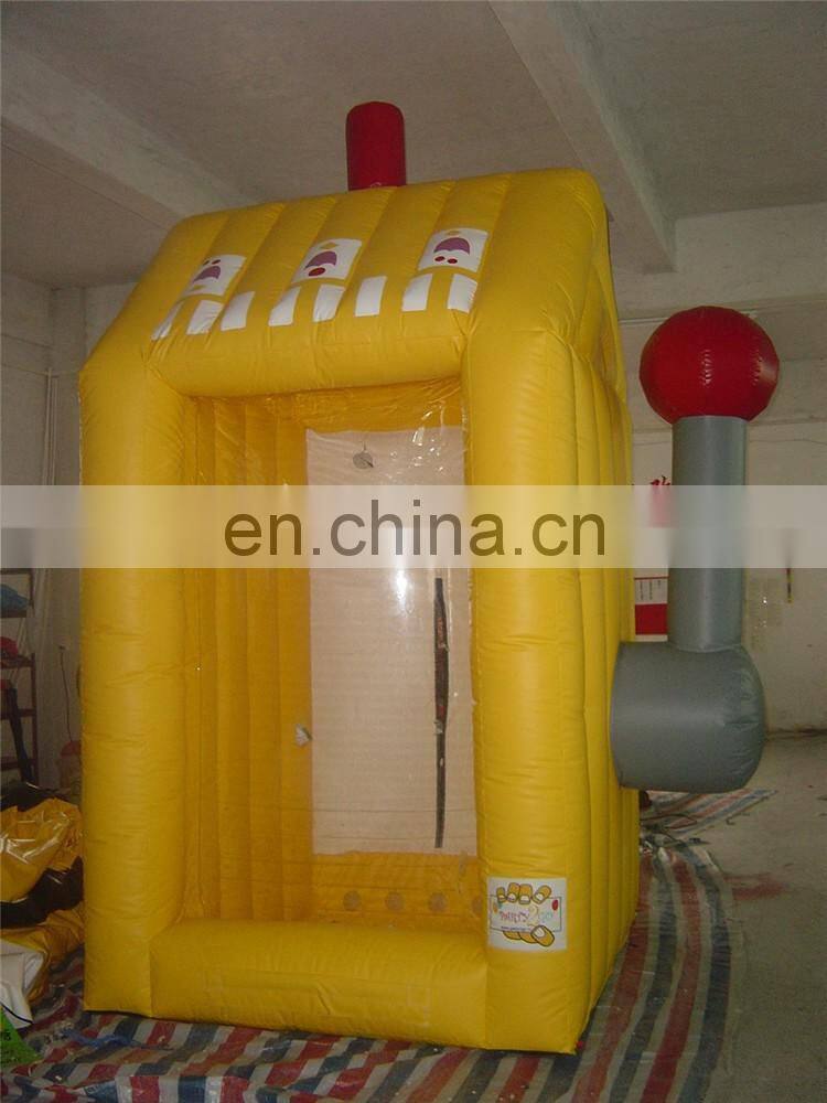 2016 Hot Sale inflatable cash machine,Inflatable money booth, inflatable products (& Catch money )