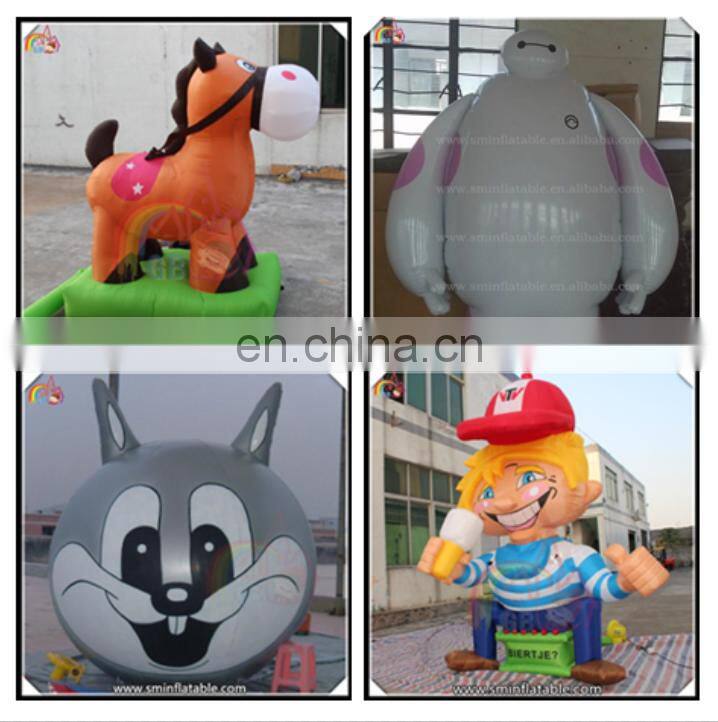 New Design inflatable pvc dog decoration,giant air balloon dog inflatable model,tall cartoon characters advertising