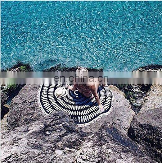 2017 New Printed Beach Towel Tablecloth