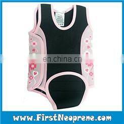Blue And Pink Apple Beachfront Neoprene Baby Swim Wraps
