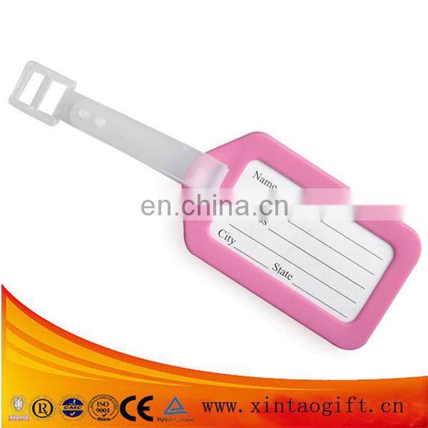 wholesale colorful aluminum luggage tag with logo