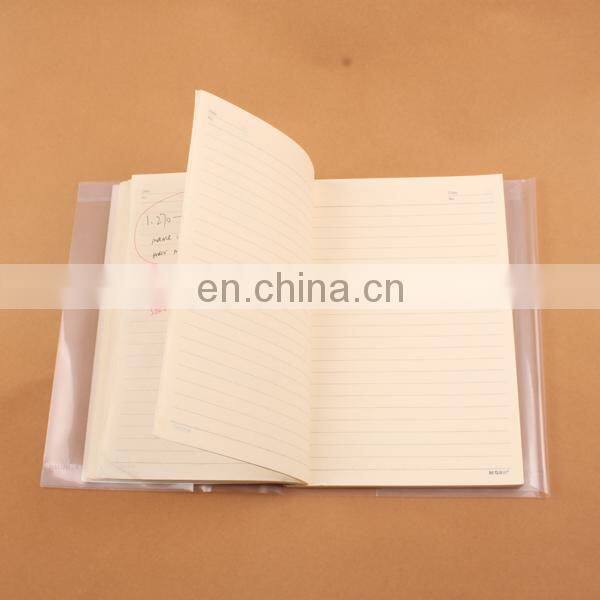 2016 wholesale pvc book cover, plastic book cover,transparent pvc book cover