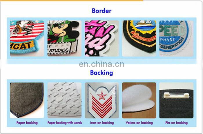 Three Dimensional Embroidery Patch/Badge