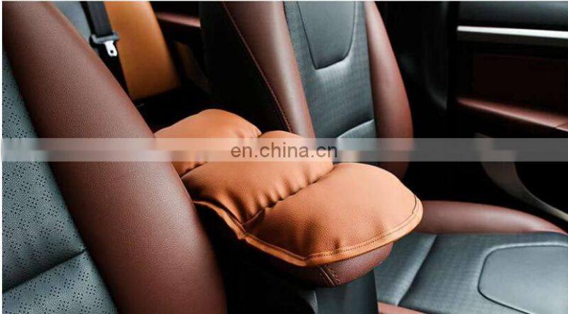 Brand New Car?Armrest?Cover?Vehicle?Center?Console?Seat?Box?Pad Protective Case Soft PU Mats Cushion Auto?Interior Accessories?
