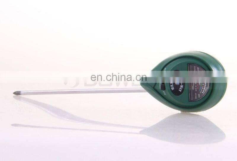 Insert Probe 3 in 1 Mechanical Plant Fertile Moisture Soil Survey PH Tester