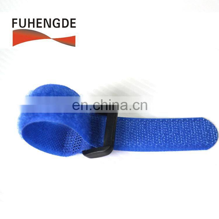 Super Sticky Nylon Hook Loop Wire Organizer Wraps with Buckle