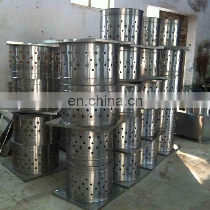 Hot sale thicker pedestal Stainless steel chook poultry plucker / chicken feather removal machine