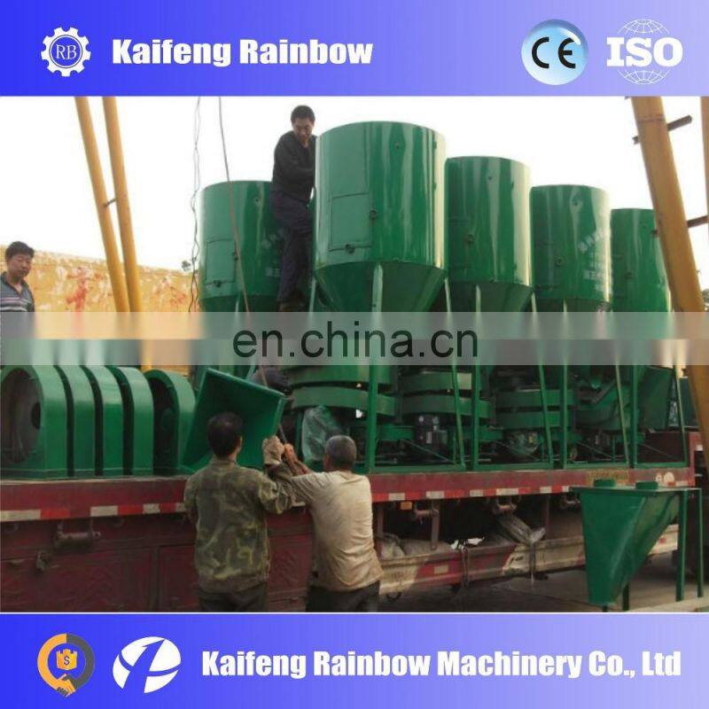 2016 best selling feed crushing and mixing machine pigeon feed pellet machine