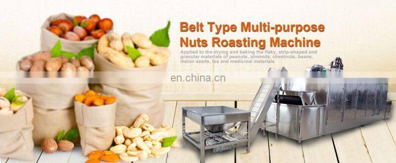 Widely Used Cashew Nut Macadamia Sesame Sunflower Seeds Roasting Processing Machinery Peanut Cacao Bean Roaster Machine