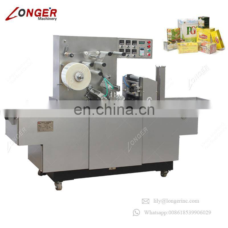 Hot Sale Automatic Tea Bag Box 3D Overwrap Packing Machine Cellophane Bag Machine