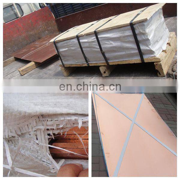pvc wall panel copper sheet 1mm c11000