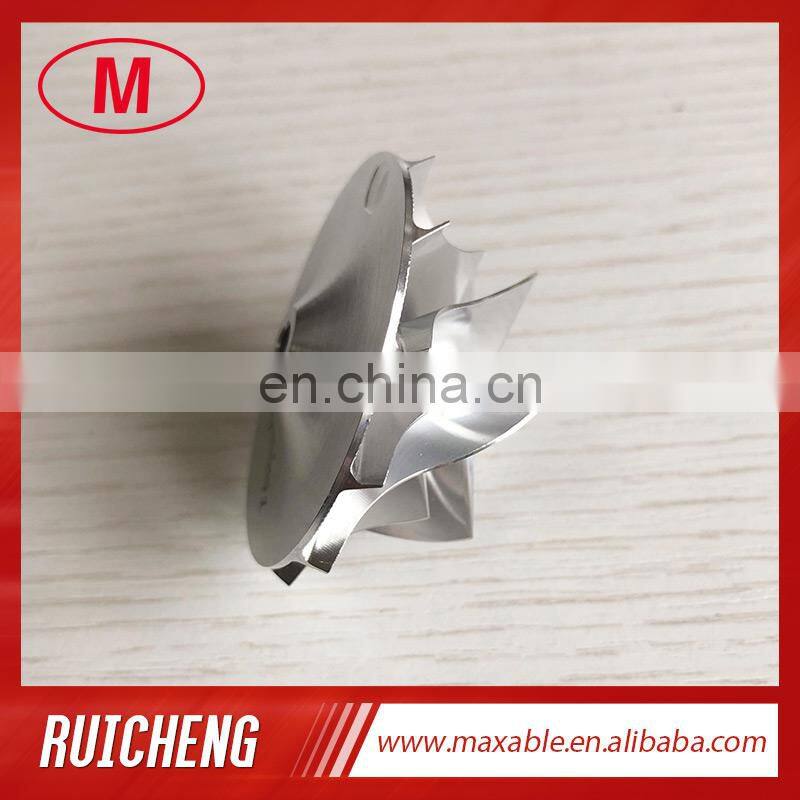 GT15-25 6+6 blades 34.10/46.00mm high performance turbo milling/aluminum 2618/billet compressor wheel for 737686-0002/767686-000