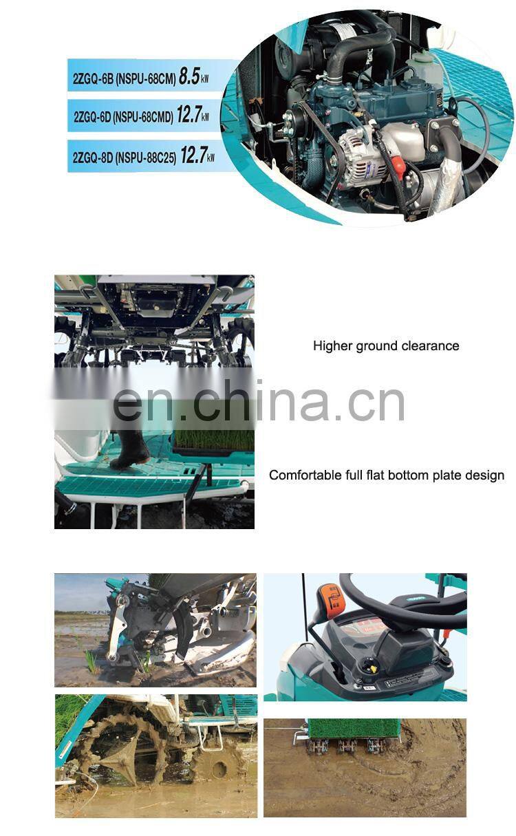 KUBOTA MACHINE 2ZGQ-6G1(SPV-8C) 8 ROW Rice seeds planting machines/agriculture seed planting machine/automatic sow seed machine