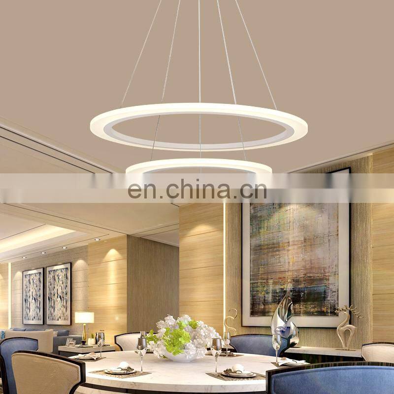 2019 hot sale modern acrylic chandelier for party from Zhongshan