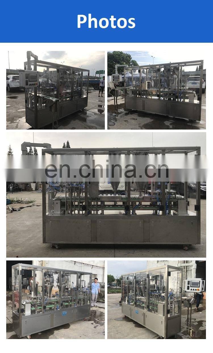 straight-line type automatic coffee capsule filling machine for nespresso/ k cup coffee machine commercial