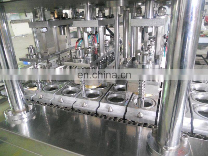 automatic liquid filling tray sealer jelly cup cup filling machine plastic cup sealing machine