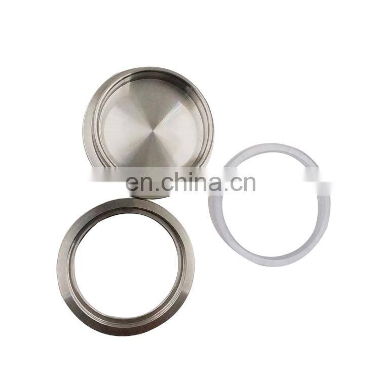 stainless Steel Sliding Door Handle Bathroom Glass Flush round Door Knob