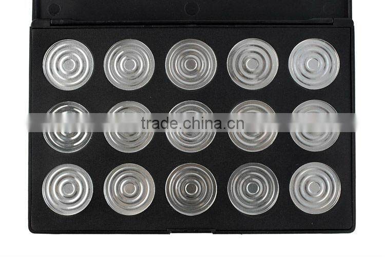 empty makeup palette/15 pans makeup palette