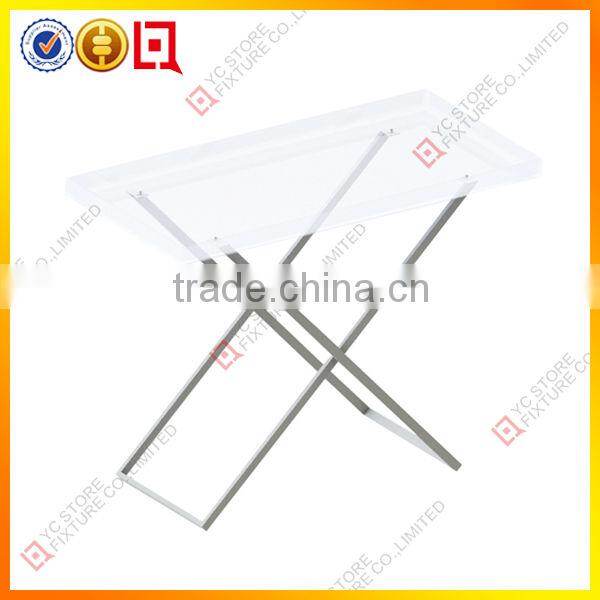 Clear Acrylic Food Display Table