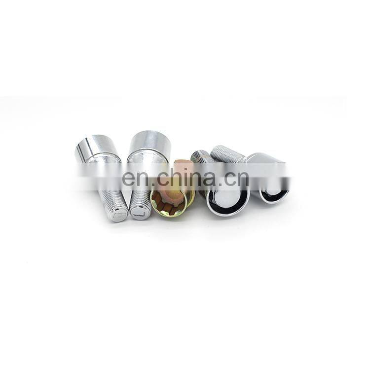 Auto parts screw wheel lock M12*1.5; M12*1.25; M4*1.5