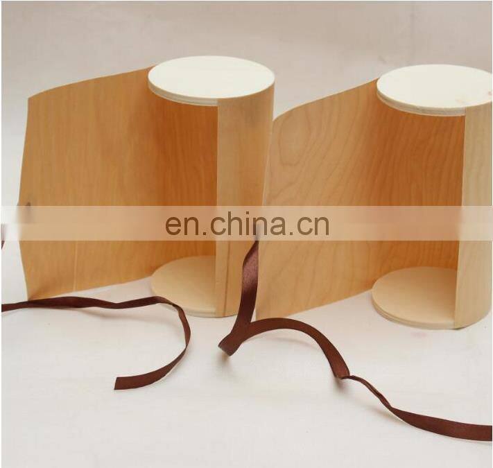 candle or cigar packing bark wooden box