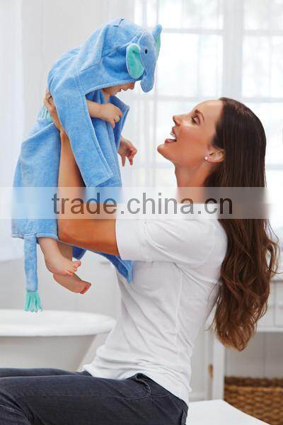 Bath Wrap for Elephant Bright Blue