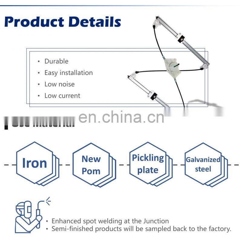 JMRU-WR024CM Window Regulator for RENAULT SCENIC 2 03-08 4D-FR W/COMFORT MOTOR 8200478611